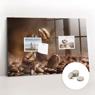 Magnet board Coffee beans