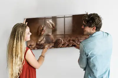 Magnet board Coffee beans