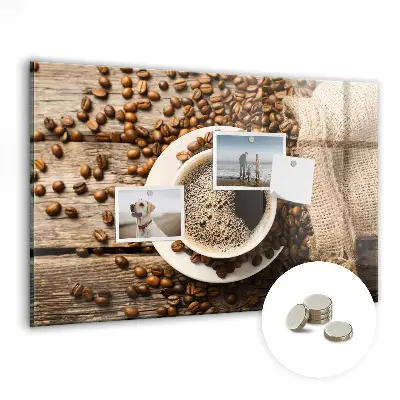 Coffee Bag Design Magnetic Board