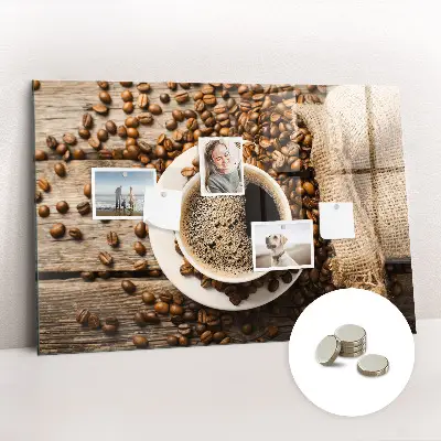 Coffee Bag Design Magnetic Board