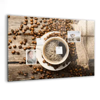 Coffee Bag Design Magnetic Board
