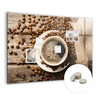 Coffee Bag Design Magnetic Board