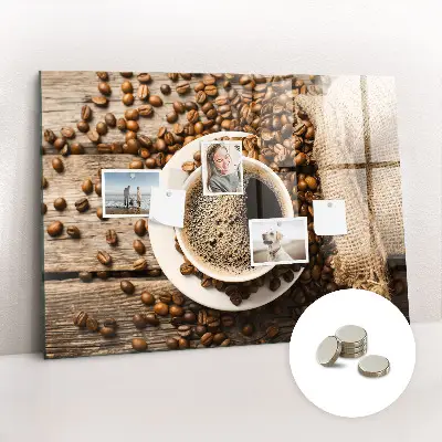 Coffee Bag Design Magnetic Board