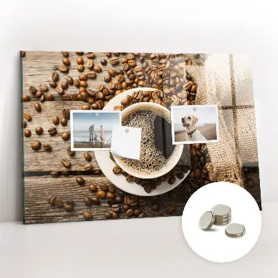 Coffee Bag Design Magnetic Board