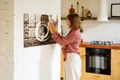 Coffee Bag Design Magnetic Board