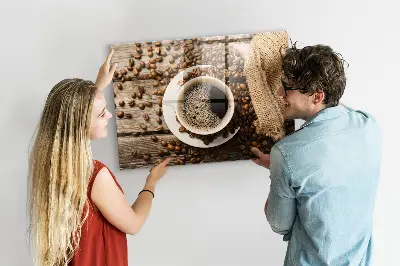 Coffee Bag Design Magnetic Board