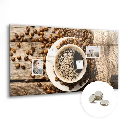 Coffee Bag Design Magnetic Board
