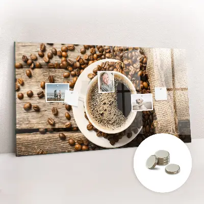 Coffee Bag Design Magnetic Board