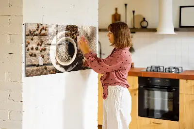 Coffee Bag Design Magnetic Board
