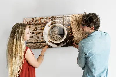 Coffee Bag Design Magnetic Board