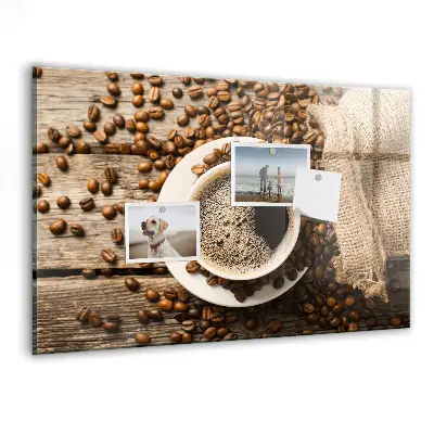 Coffee Bag Design Magnetic Board