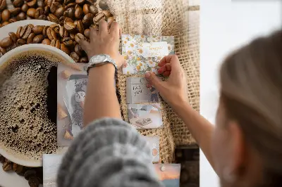 Coffee Bag Design Magnetic Board