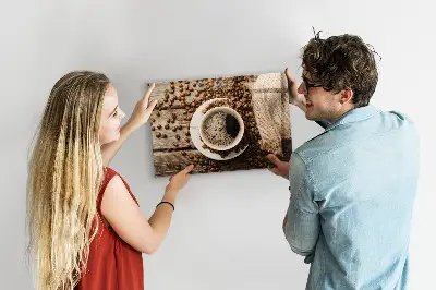 Coffee Bag Design Magnetic Board