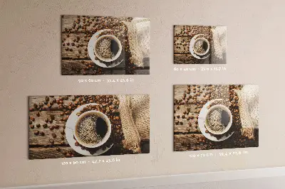 Coffee Bag Design Magnetic Board