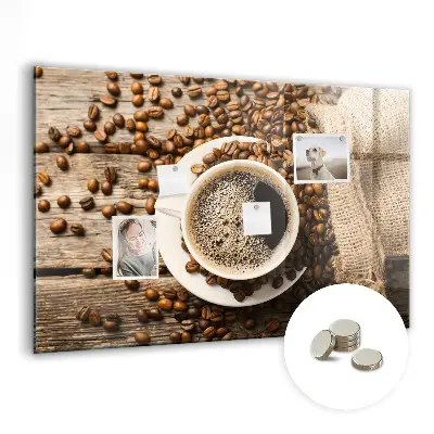 Coffee Bag Design Magnetic Board