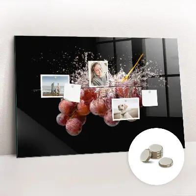 Grapes magnetic wall board