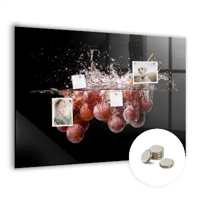 Grapes magnetic wall board