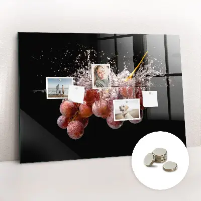 Grapes magnetic wall board