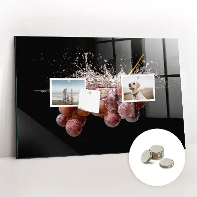 Grapes magnetic wall board