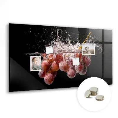 Grapes magnetic wall board