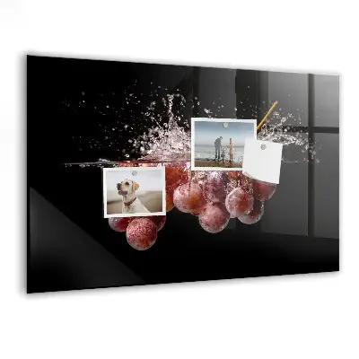 Grapes magnetic wall board