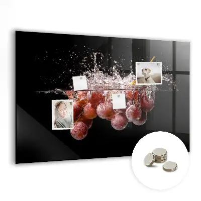 Grapes magnetic wall board