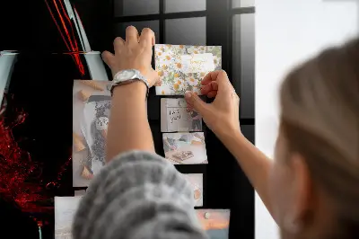 A Bottle of Wine Magnetic Board