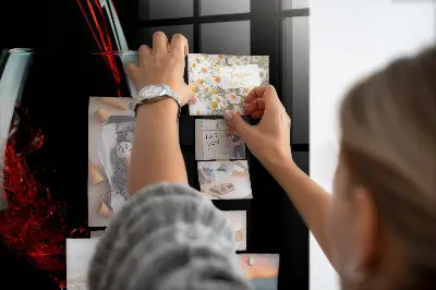 A Bottle of Wine Magnetic Board