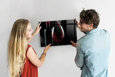 A Bottle of Wine Magnetic Board
