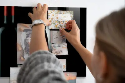 A Bottle of Wine Magnetic Board