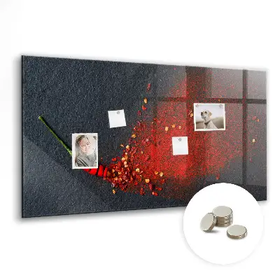 Magnetic wall board Red spice