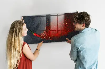 Magnetic wall board Red spice