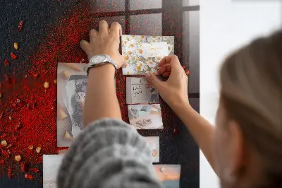 Magnetic wall board Red spice