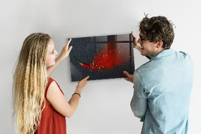 Magnetic wall board Red spice