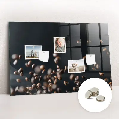 Coffee beans magnet board