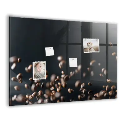 Coffee beans magnet board