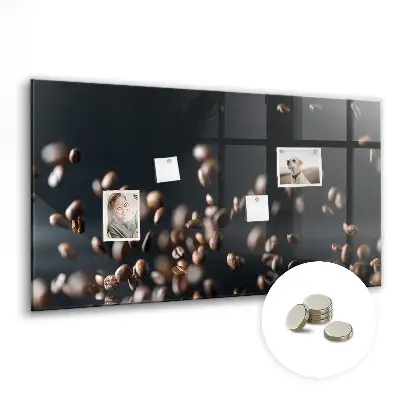 Coffee beans magnet board