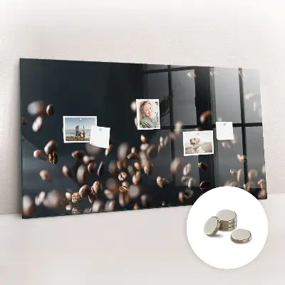 Coffee beans magnet board