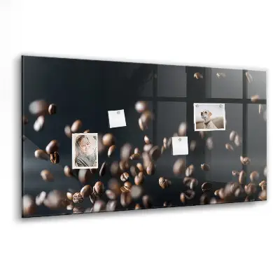Coffee beans magnet board