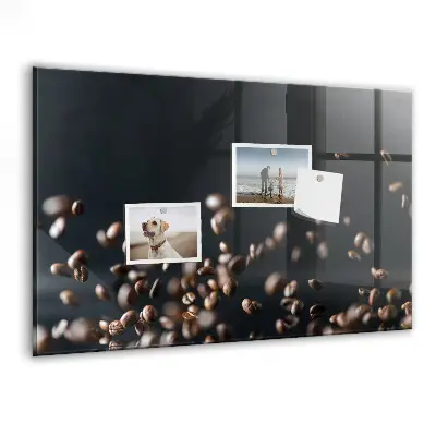 Coffee beans magnet board