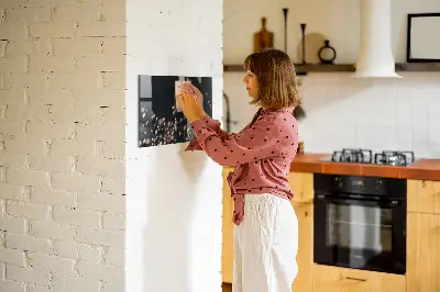 Coffee beans magnet board