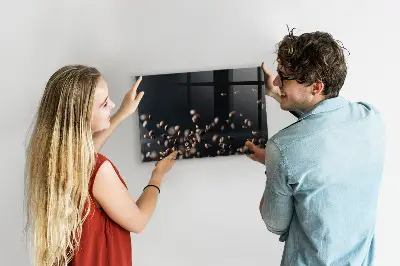 Coffee beans magnet board