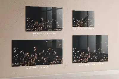 Coffee beans magnet board