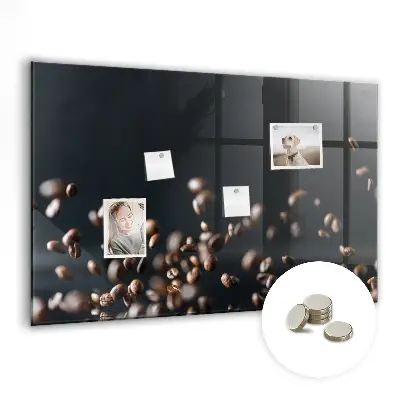 Coffee beans magnet board