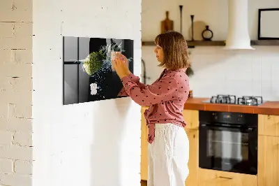Pineapple Magnetic Glass Dry Erase Board