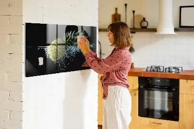 Pineapple Magnetic Glass Dry Erase Board