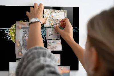 Pineapple Magnetic Glass Dry Erase Board