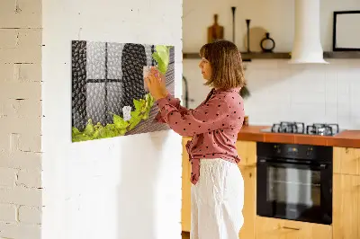 Sunflower magnetic wall board