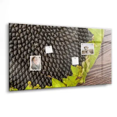 Magnetic wall board Sunflower