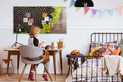Magnetic wall board Sunflower